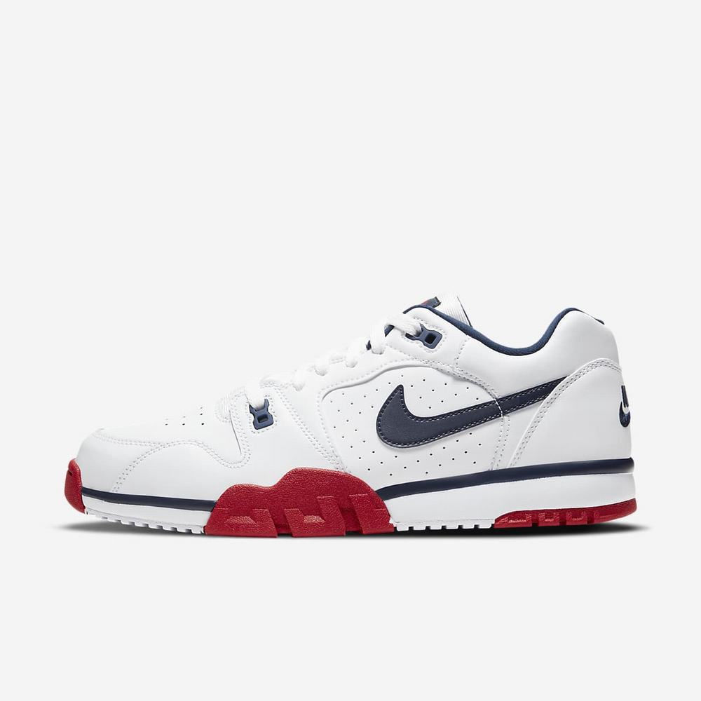 Sneakers Nike Cross Trainer Low Blanche 6471-582 White/Gym Red/Obsidian Homme | YZN-95400079